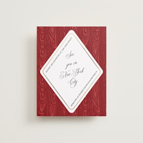 Foil-Pressed Direction Cards