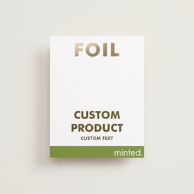 Foil-Pressed Direction Cards