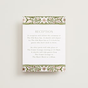 Foil-Pressed Reception Cards