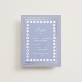 Foil-Pressed Reception Cards