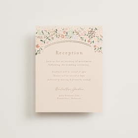 Foil-Pressed Reception Cards