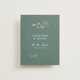 Foil-Pressed Reception Cards