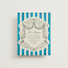 Foil-Pressed Reception Cards