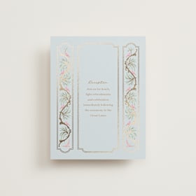 Foil-Pressed Reception Cards
