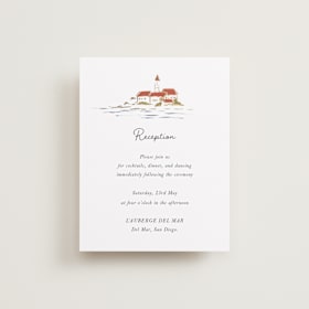 Foil-Pressed Reception Cards