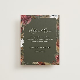 Rehearsal Dinner Cards