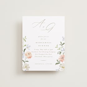 Rehearsal Dinner Cards