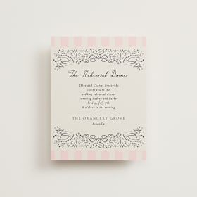 Rehearsal Dinner Cards