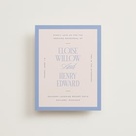 Rehearsal Dinner Cards