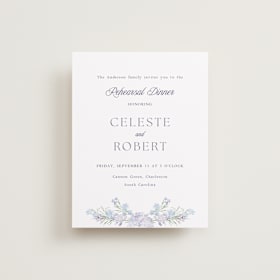 Rehearsal Dinner Cards