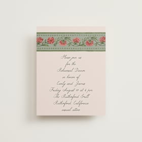Rehearsal Dinner Cards