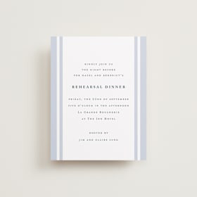 Rehearsal Dinner Cards