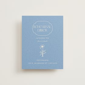 Rehearsal Dinner Cards