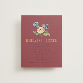 Rehearsal Dinner Cards