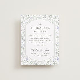 Rehearsal Dinner Cards