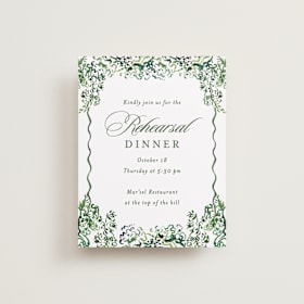 Rehearsal Dinner Cards