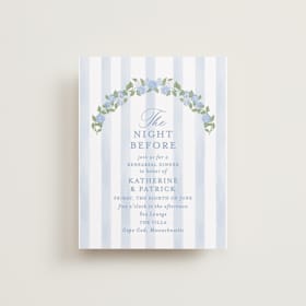 Rehearsal Dinner Cards