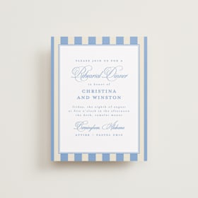 Rehearsal Dinner Cards