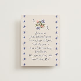 Rehearsal Dinner Cards