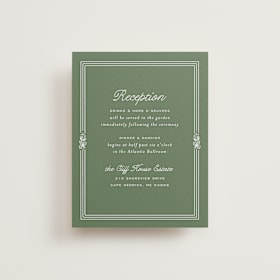 Reception Cards