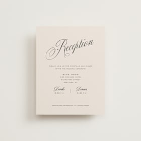 Reception Cards