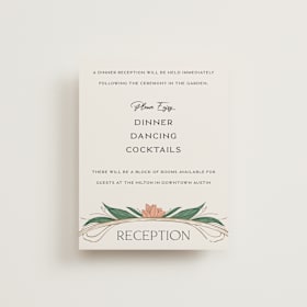 Reception Cards