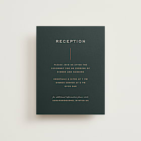 Reception Cards