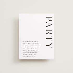 Reception Cards