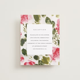 Reception Cards