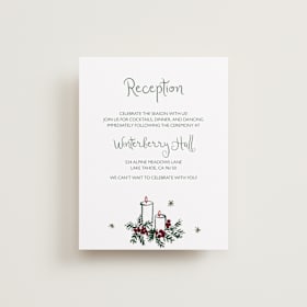 Reception Cards