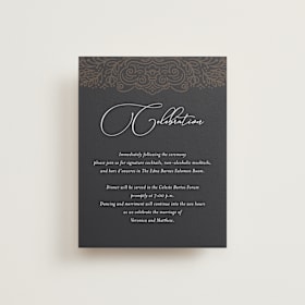 Reception Cards