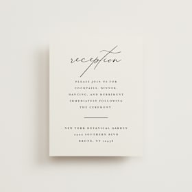 Reception Cards