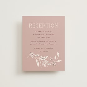 Reception Cards