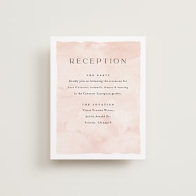 Reception Cards