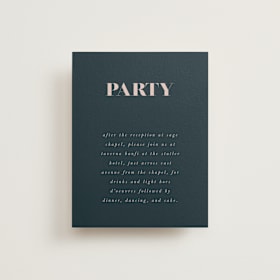 Reception Cards