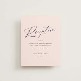 Reception Cards