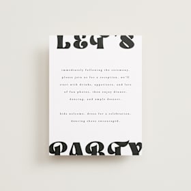 Reception Cards