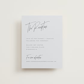 Reception Cards