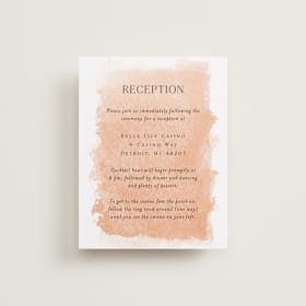 Reception Cards