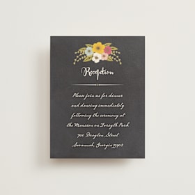 Reception Cards