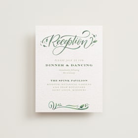 Reception Cards