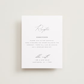 Reception Cards