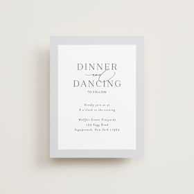Reception Cards