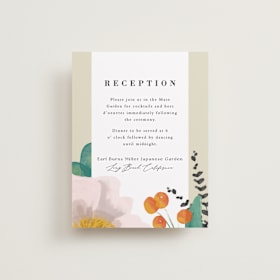Reception Cards