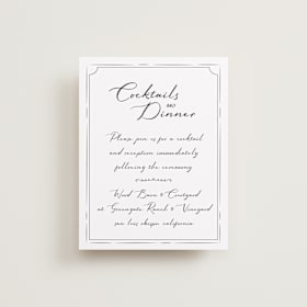 Reception Cards