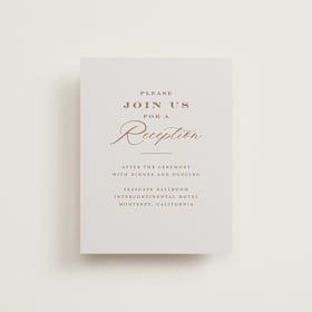 Reception Cards