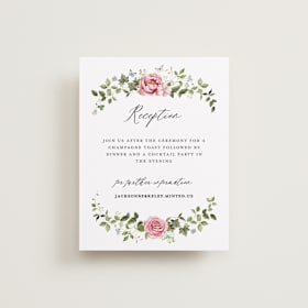 Reception Cards