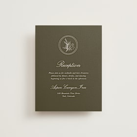 Reception Cards