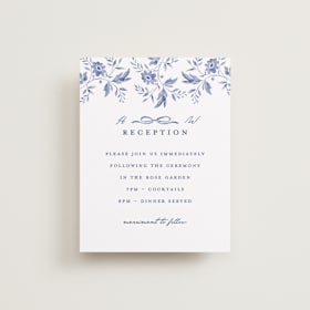 Reception Cards
