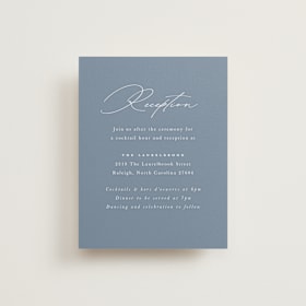 Reception Cards